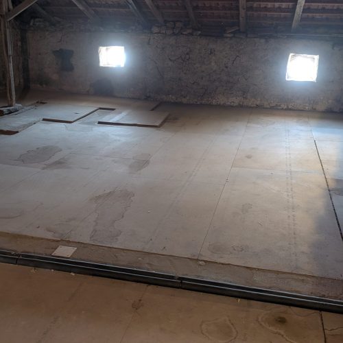 Préparation du support avant isolation déroulée à Saint-Avold